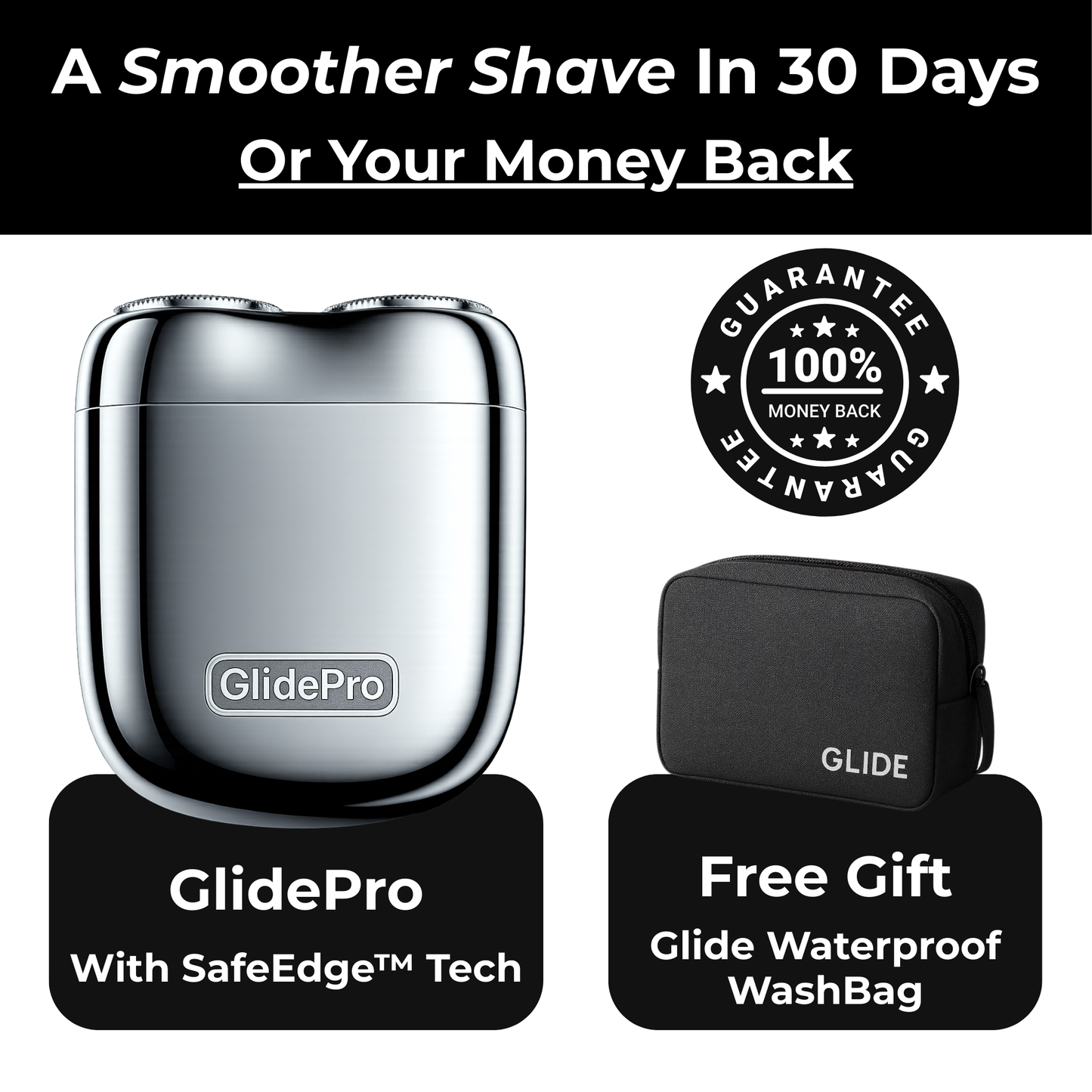 GlidePro Precision Shaver With SafeEdge™ Technology